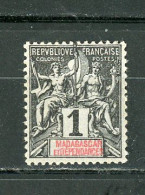 MADAGASCAR - ALLÉGORIE - N° Yvert  28 (*) - Nuovi