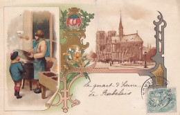 PARIS                    MARCHAND DE MARRONS   ET NOTRE DAME          PRECURSEUR - Straßenhandel Und Kleingewerbe