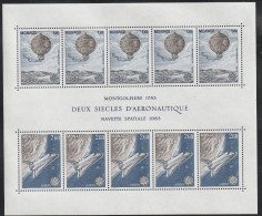 Monaco: 1983, Blockausgabe: Mi. Nr. 23, Europa: Große Werke Des Menschlichen Geistes.  **/MNH - 1983