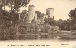  79 - NIORT - RUINES DU CHÂTEAU SALBART - Niort