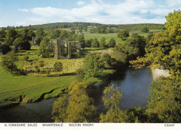 Postcard Bolton Priory Wharfedale Yorkshire My Ref B26512 - Altri & Non Classificati