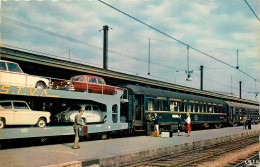 CHEMIN DE FER FRANCAIS TRAIN AUTO COUCHETTE - Treinen