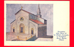 ITALIA - Abruzzo - Cartolina Non Viaggiata - Castiglione Messer Marino (Chieti) - Prospettiva Della Chiesa Di S. Michele - Andere & Zonder Classificatie