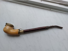 Ancienne Pipe Hongroise DEBRECEN - Pijpen Uit Meerschuim