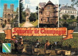 51 SOUVENIR DE CHAMPAGNE MULTIVUES  - Autres & Non Classés