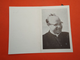 Priester - Pastoor  Oswald Pieters Geboren Te Beernem 1928 Overleden Te Oostkamp 1965   (2scans) - Religion & Esotérisme