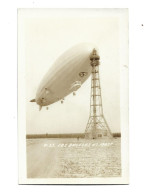 UNITED STATES OF AMERICA USA - REAL PHOTO RPPC - USS LOS ANGELES ZEPPELIN - Dirigeables