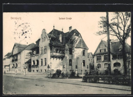 AK Bernburg, Solbad-Strasse Mit Baum  - Bernburg (Saale)