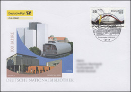 2956 Deutsche Nationalbibliothek, Schmuck-FDC Deutschland Exklusiv - Cartas & Documentos