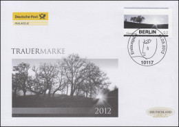2920 Trauermarke, Schmuck-FDC Deutschland Exklusiv - Lettres & Documents