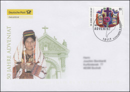 2899 Hilfswerk Adveniat, Schmuck-FDC Deutschland Exklusiv - Storia Postale