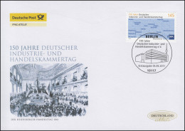 2865 IHK - Industrie- Und Handelskammertag, Schmuck-FDC Deutschland Exklusiv - Covers & Documents