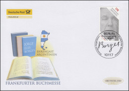 2815 Frankfurter Buchmesse Borges, Schmuck-FDC Deutschland Exklusiv - Cartas & Documentos
