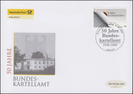 2641 Bundeskartellamt - Schutz Des Wettbewerbs, Schmuck-FDC Deutschland Exklusiv - Lettres & Documents