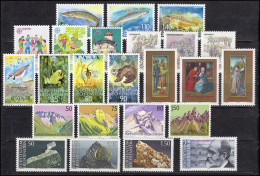 960-983 Liechtenstein Jahrgang 1989 Komplett, Postfrisch - Ungebraucht