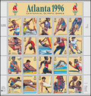 USA 2705-2724 - Zusammendruck-Kleinbogen Olympia Atlanta 1996, ** MNH - Sonstige & Ohne Zuordnung