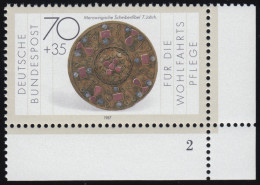 1335 Wohlfahrt Schmiedekunst 70+35 Pf ** FN2 - Unused Stamps