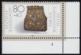 1336 Wohlfahrt Schmiedekunst 80+40 Pf ** FN4 - Neufs