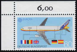 1367 Europa 60 Pf ** Ecke O.l. - Unused Stamps