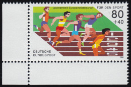 1269 Kurzstreckenlauf 80+40 Pf ** Ecke U.l. - Unused Stamps