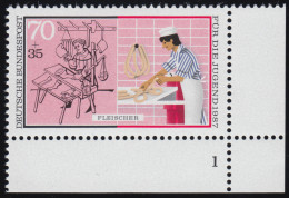 1317 Jugend Fleischer 70+35 Pf ** FN1 - Unused Stamps