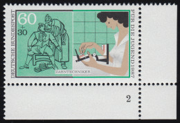 1316 Jugend Zahntechniker 60+30 Pf ** FN2 - Unused Stamps