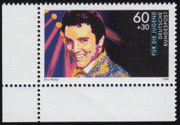 1361 Rockmusik Elvis Presley 60+30 Pf ** Ecke U.l. - Unused Stamps