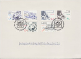 UNO Trio-ETB Briefmarkensammeln Ein Internationales Hobby Mit ESSt Chicago 1986 - Sonstige & Ohne Zuordnung