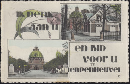 Belgien Ansichtskarte Scherpenheuvel, Gelaufen 16.8.1953 - Autres & Non Classés