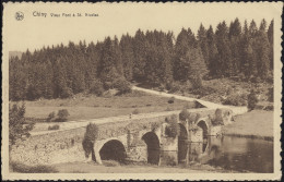 Belgien Ansichtskarte Chiny - Alte Brücke Bei St. Nicolas, FLORENVILLE 1938 - Sonstige & Ohne Zuordnung