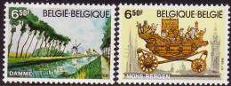 Belgique - 1980 - COB 1976 à 1977 ** (MNH) - Nuovi