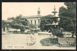 AK Paraná, Plaza 1 De Mayo  - Argentina