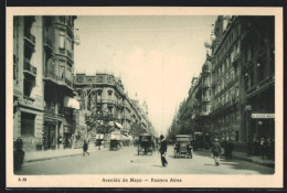 AK Buenos Aires, Avenida De Mayo  - Argentina