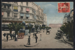 CPA Oran, Le Boulevard De Lucce  - Oran