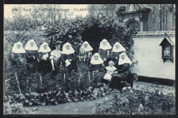 AK Gand, Au Petit Béguinage, Le Jardin D`un Couvent  - Andere & Zonder Classificatie