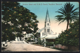 AK Hamilton, Victoria Street And A. M. E. Church  - Bermuda