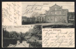 AK Eldingen, Gasthaus, Wasserpartie Und Insel  - Sonstige & Ohne Zuordnung