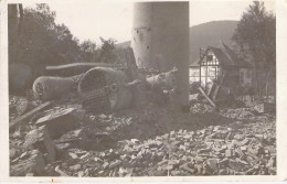 Germany Feldpost WW1 - Photo Of Destructions Posted By Landwehr Infanterie Regiment Nr. 2 (fighting In The Oberelsass) B - Militares