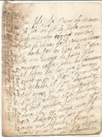 N°2059 ANCIENNE LETTRE DE ELISABETH DE NASSAU A SEDAN A MON FILS DATE 1625 - Historische Documenten