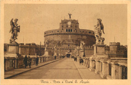 ITALIA - ROMA - PONTE E CASTEL S. ANGELO - Autres & Non Classés