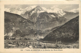 74  VALLEE DE SERVOZ ET LA CHAINE DU MONT BLANC - Autres & Non Classés