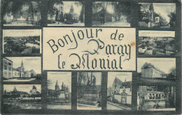 71 BONJOUR DE PARAY LE MONIAL  - Paray Le Monial