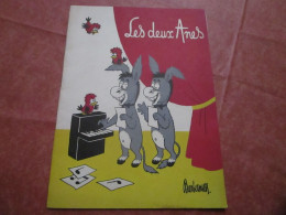 LES DEUX ANES - Coups D'Pieds O.N.U.(12 Pages) - Programmes