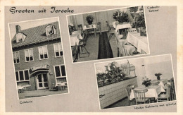 PAYS BAS - Yerseke - Cafetaria - Gedeelte Eetzaal - Hoekje Cafetaria Met Ijsbuffet - Carte Postale Ancienne - Yerseke