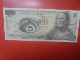 MEXIQUE 5 PESOS 1972 Circuler (B.33) - Messico