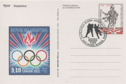 Croatia, Hockey, Handball, Sport Stamps Exhibition - Jockey (sobre Hielo)