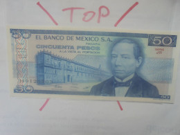 MEXIQUE 50 PESOS 1981 Neuf (B.33) - Mexique