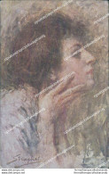 Cb304 Cartolina Art Deco Donnina Lady Donna Cupido Illustratore Artist - Autres & Non Classés