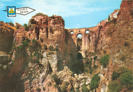 ESPAGNE - Ronda (Serrania Del Sol) - El Tado - Pont - Vue D'ensemble - Carte Postale Ancienne - Málaga