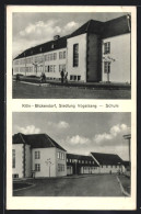 AK Köln-Bickendorf, Siedlung Vogelsang, Schule  - Koeln